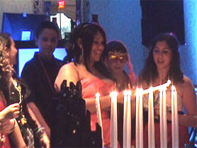 mitzvah candle lighting